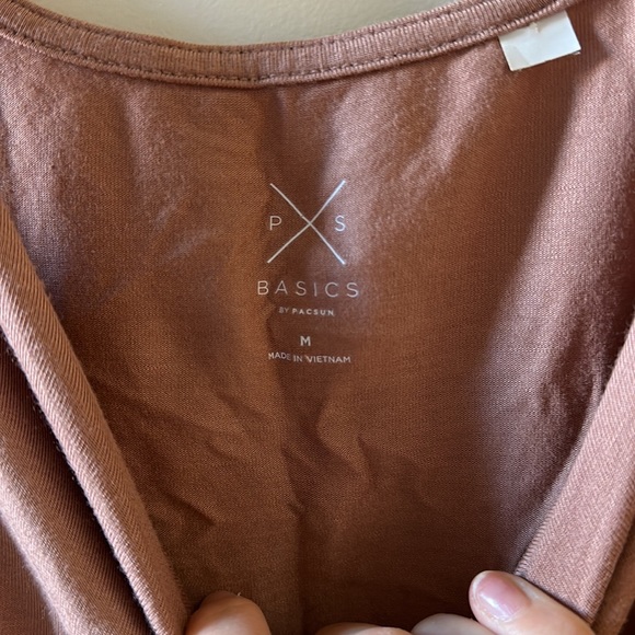 Rust Orange PacSun Basic Tank - Size M - Picture 3 of 3